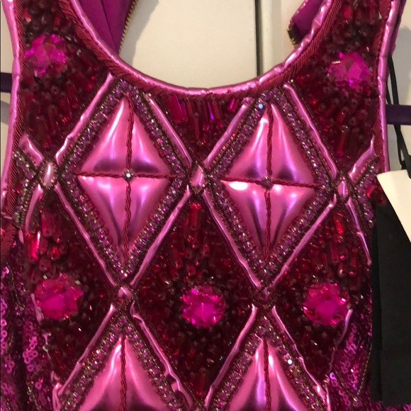 Balmain Dresses Balmain X Hm Pink Sequin Dress Poshmark